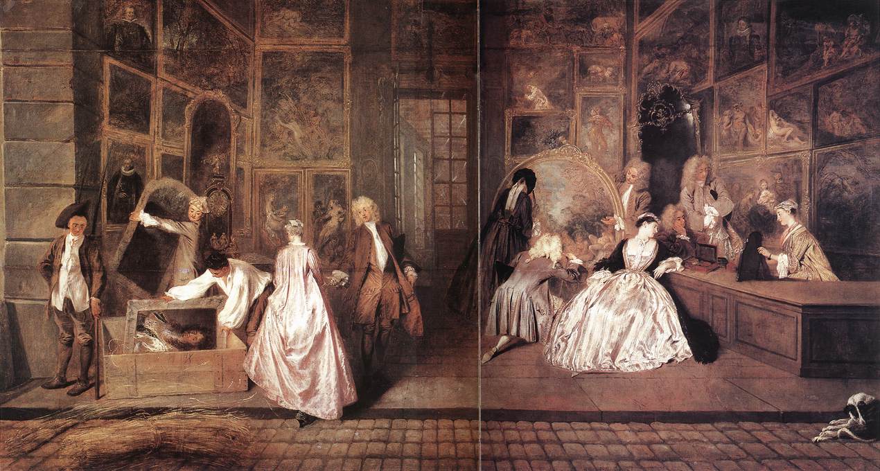 Art History Database JeanAntoine Watteau/ ジャン＝アントワーヌ・ヴァトー