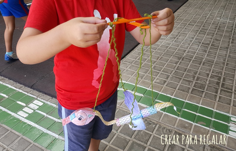 dragones marionetas actividades para niños