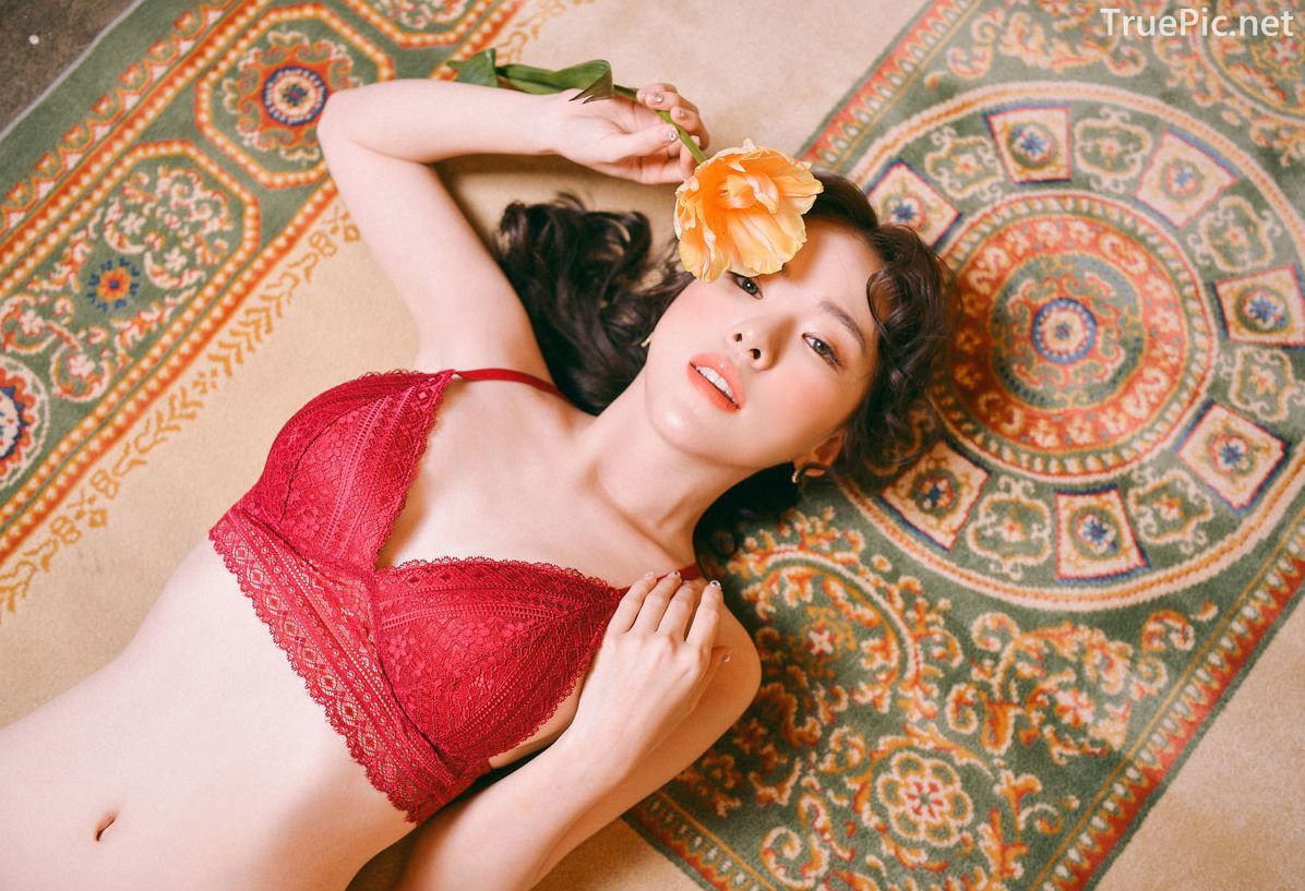 Korean lingerie queen Haneul - Valentine Sexy Lingerie Set - TruePic.net - Picture 41