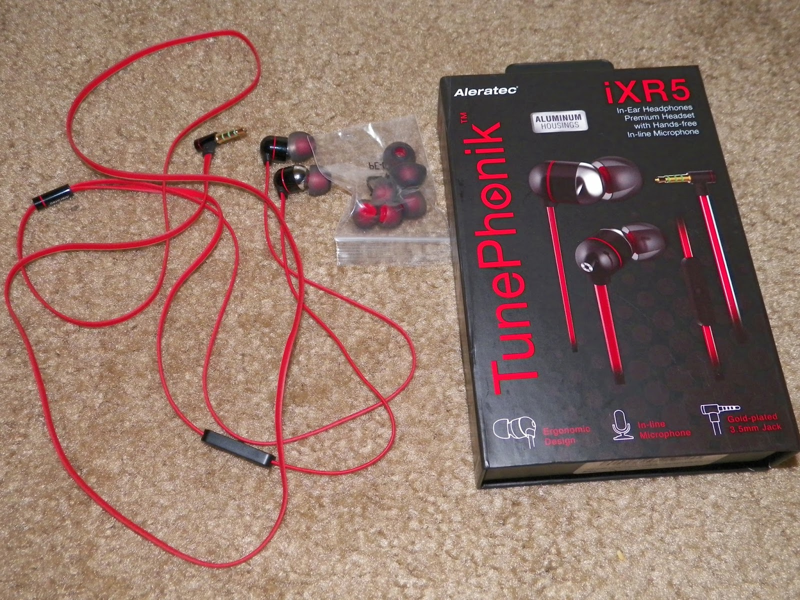 mygreatfinds TunePhonik iXR5 Inear Headphones Review