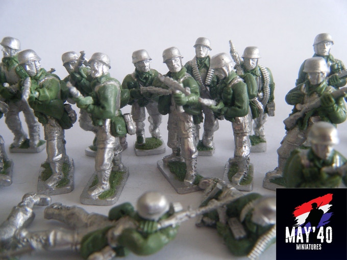 Wargame News and Terrain: May 40' Miniatures: German Fallschirmjäger ...