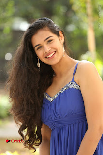 Actress Prasanna Stills in Blue Short Dress at Inkenti Nuvve Cheppu Movie Platinum Disc Function  0023