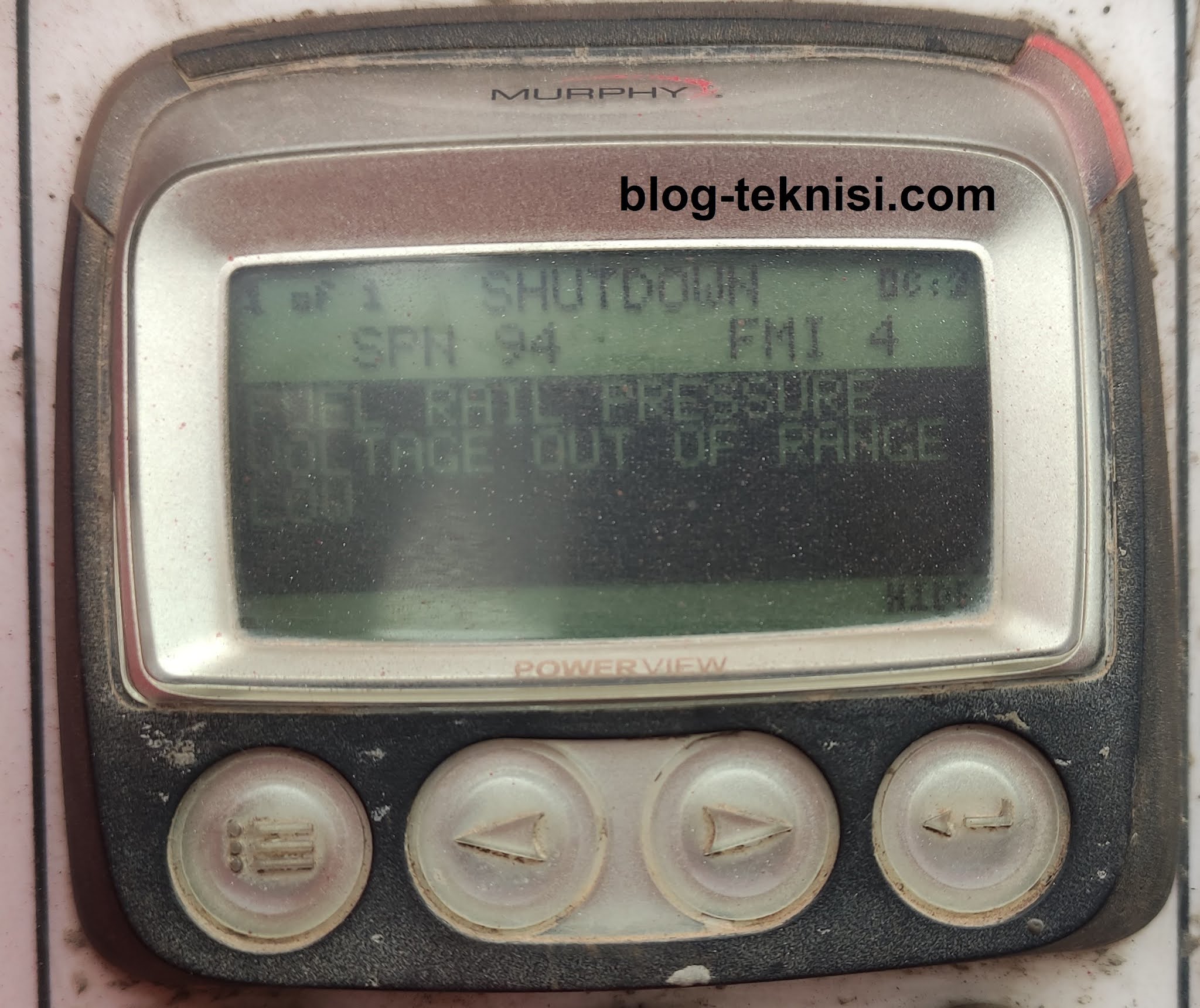 Fuel Delivery Pressure Sensor Voltage Above Normal (Diagnostic Code