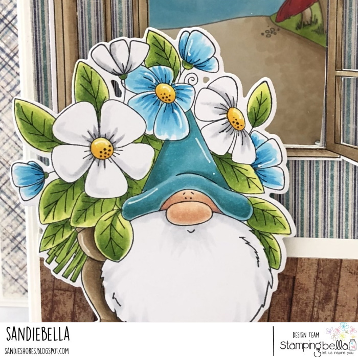 Thursday with Sandiebella: Create a Flowery Gnome Window Shadow Box ...
