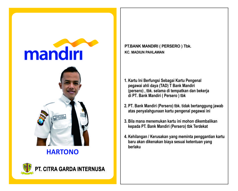 Id Card Mandiri