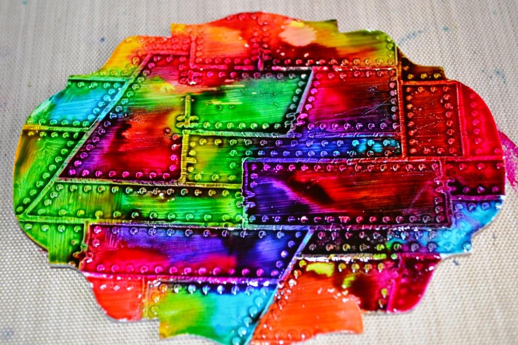 The Artistic Stamper Creative Team Blog Gessoing with Alcohol InksTechnique by Jennie