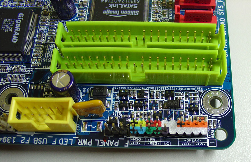 Setting Front Panel Motherboard ARPHA WORB