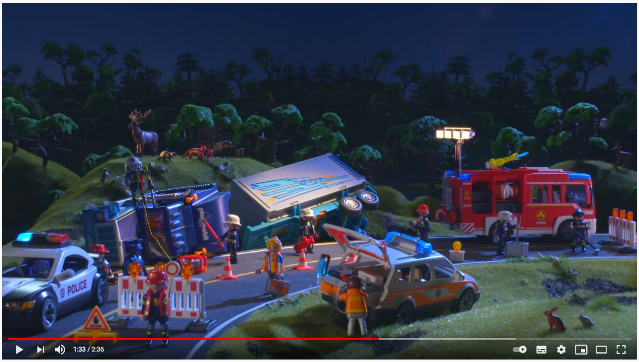 PLAYMOBIL et LEGO Pompiers