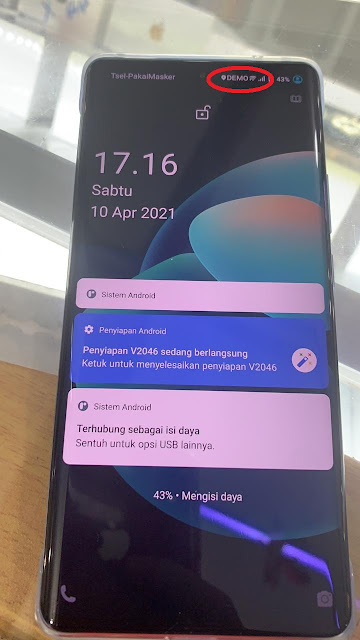 Cara Hapus Demo Live Vivo X60 Pro V2046 via Remote Online