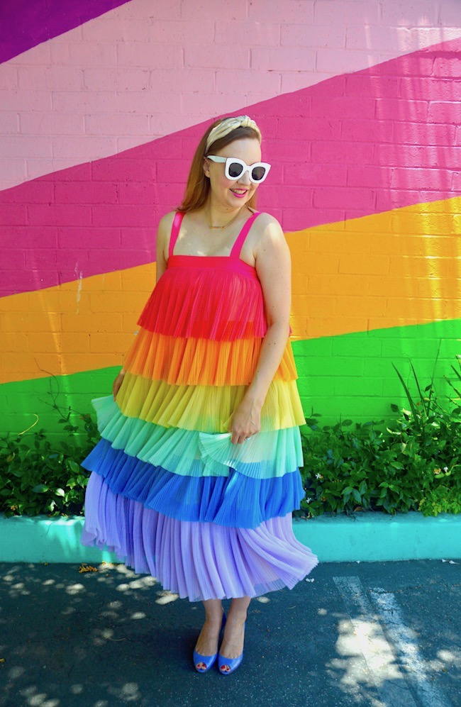 Hello Katie Girl: Rainbow Tulle Skirt