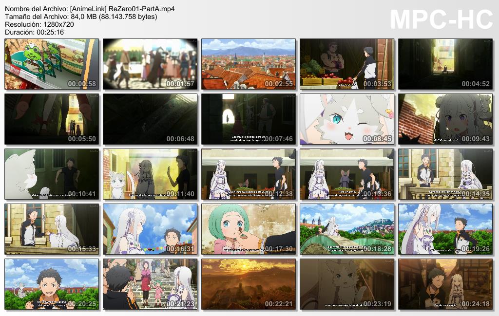 Anime Like: Re: Zero kara Hajimeru Isekai Sei [16/??] HD Ligero - MEGA