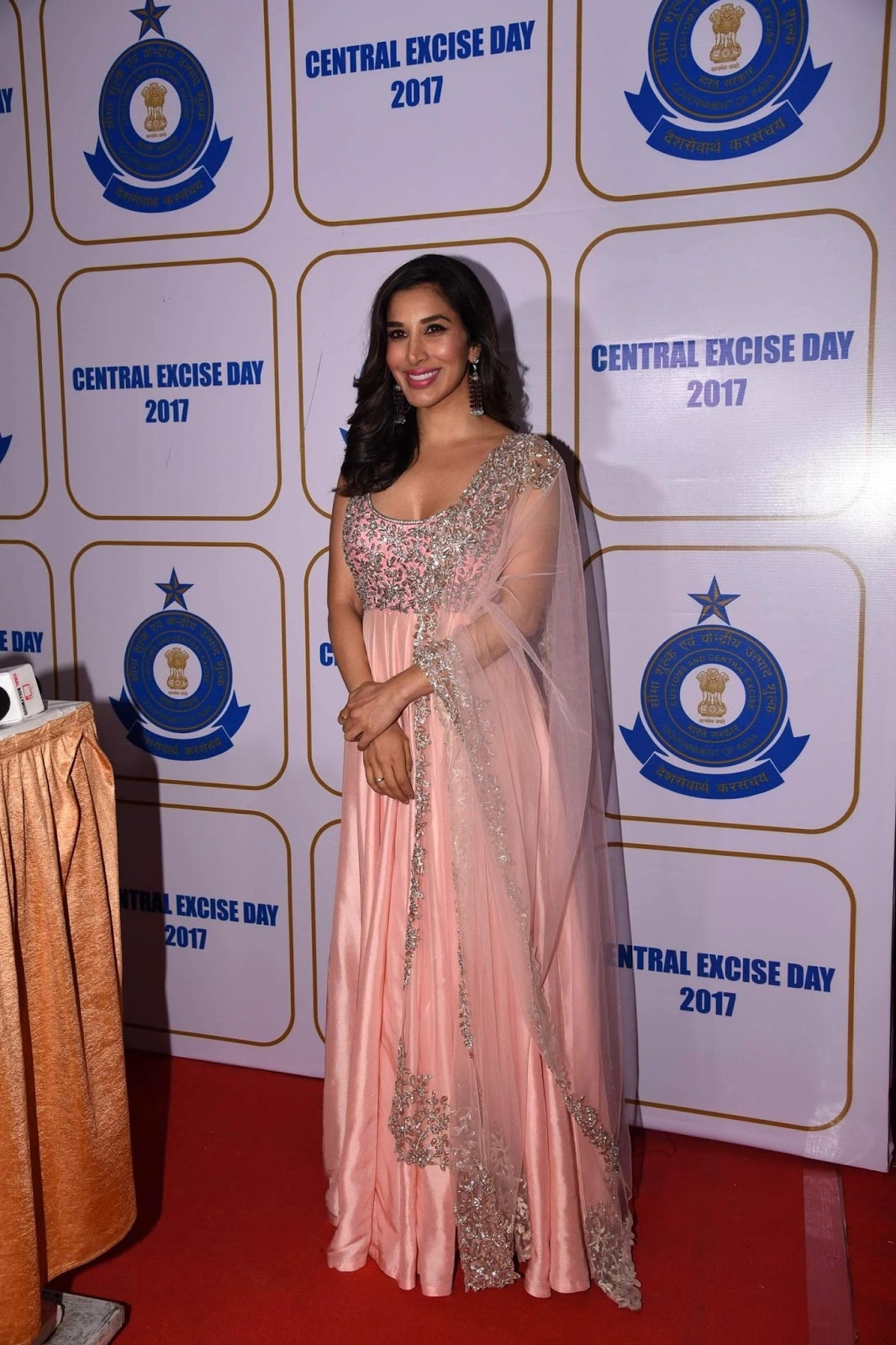 Sophie Choudry Showcasing Her Sexy Curves At The Annual Central Excise Day Celebration in Mumbai