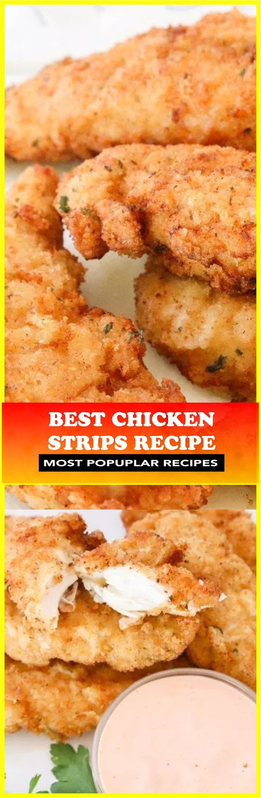 BEST CHICKEN STRIPS RECIPE Recipe Spesial Food