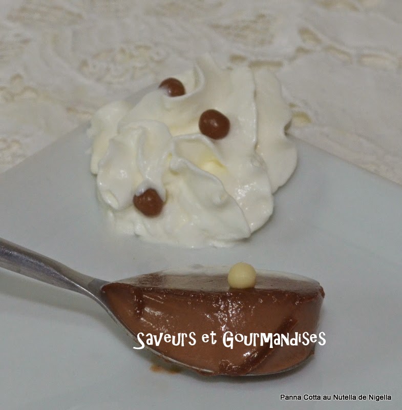 Panna Cotta au Nutella. Nigella's Nutella Panna Cotta