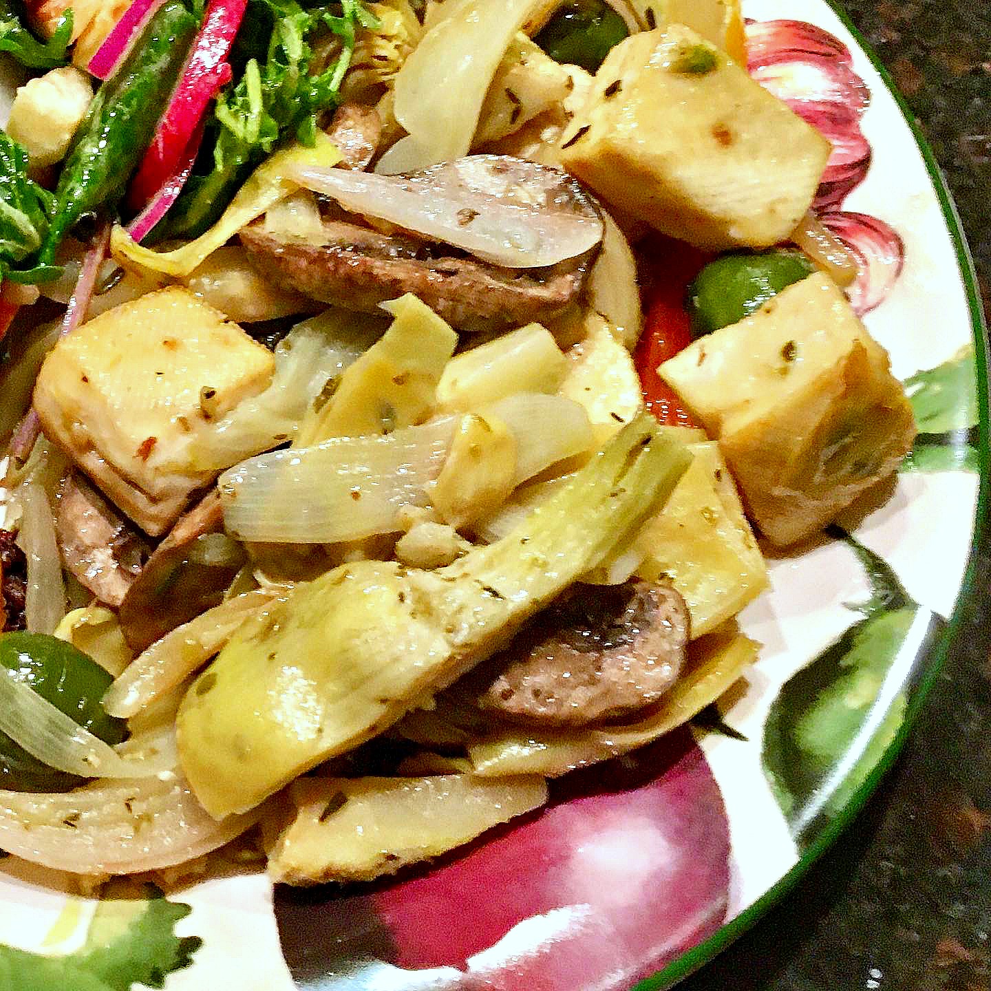 Cooking without a Net Mediterranean Style Baked Tofu