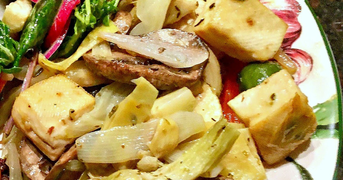 Cooking without a Net Mediterranean Style Baked Tofu