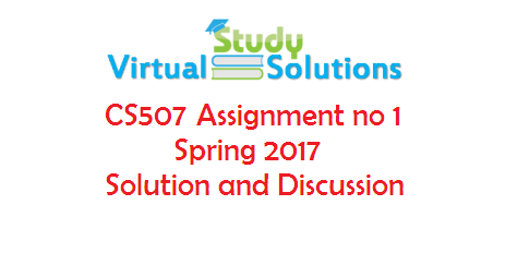 cs507 final term paper cs507 final term paper
