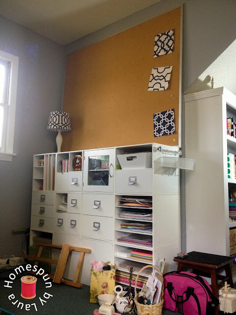 One Room Challenge Week 6 Home Office Sewing Craft Room Transformation
