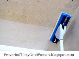 cleaning ceilings and walls