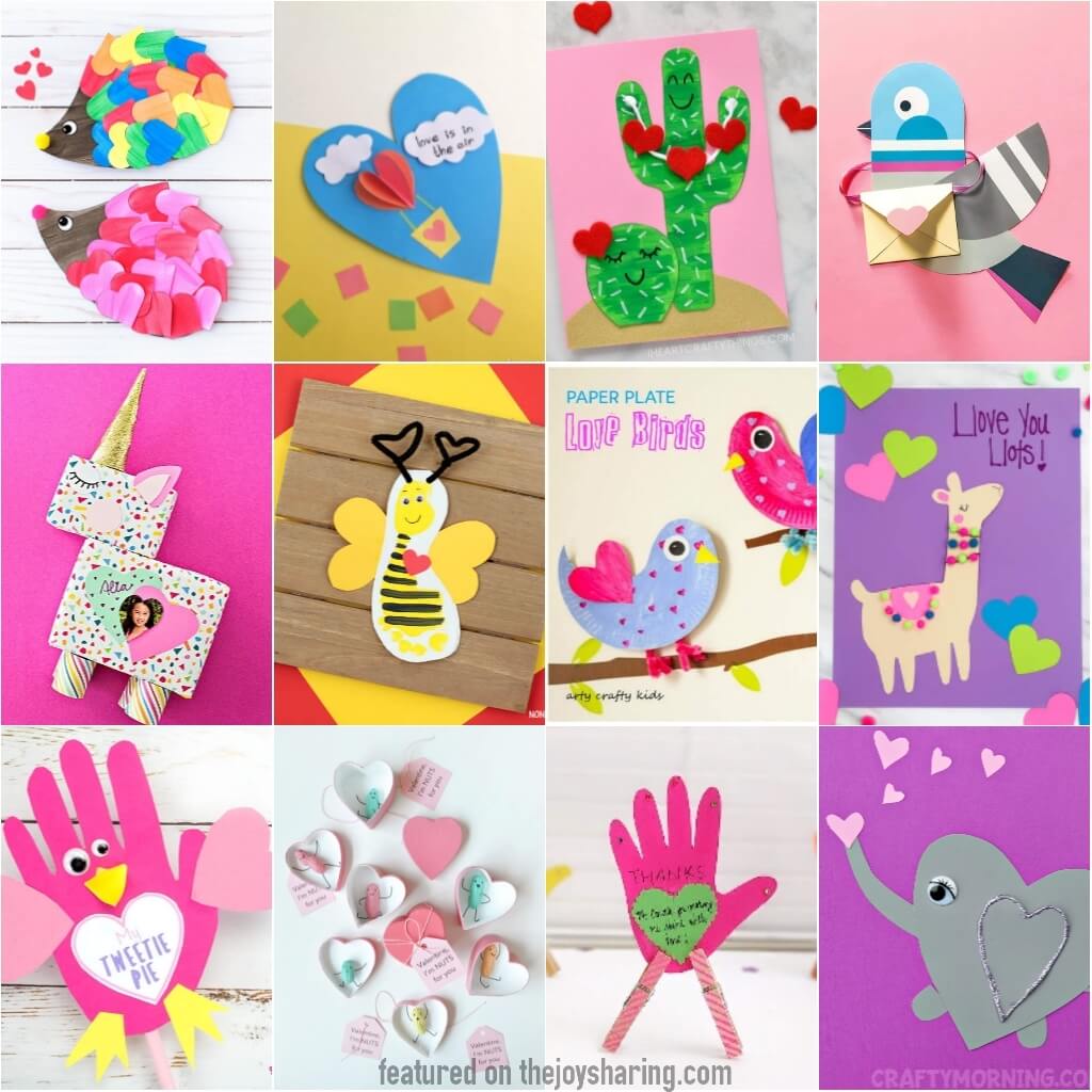 35+ Valentine's Day Crafts for Kids - The Joy of Sharing