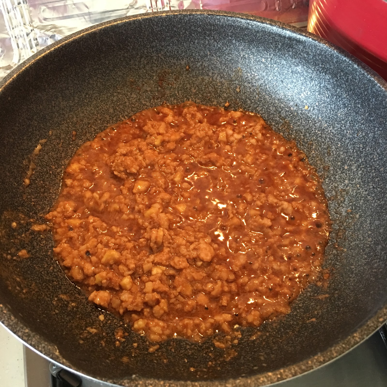 Recipe • Brown Sauce Minced Pork With Tofu