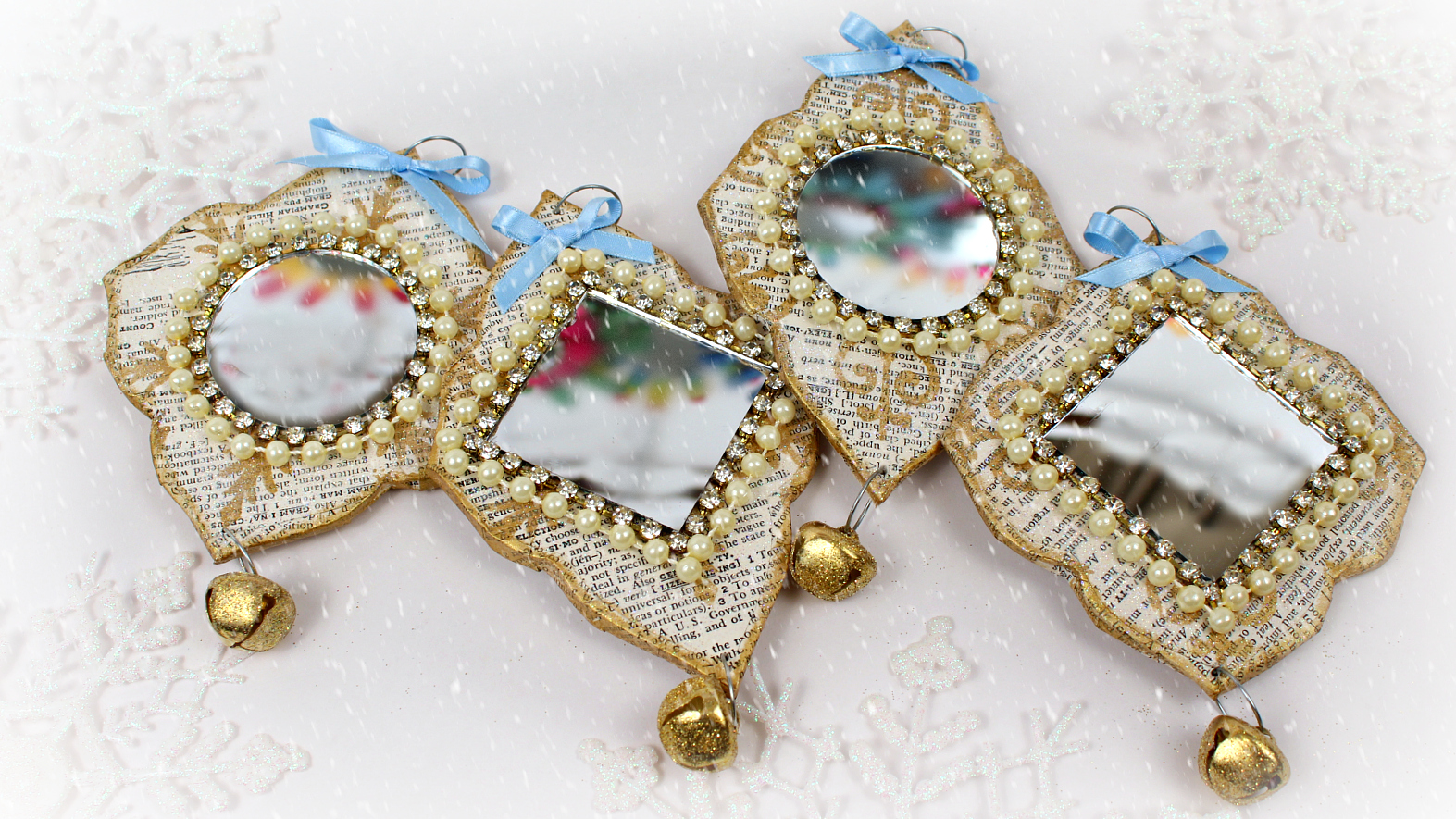 Mark Montano Vintage Mirror Ornaments
