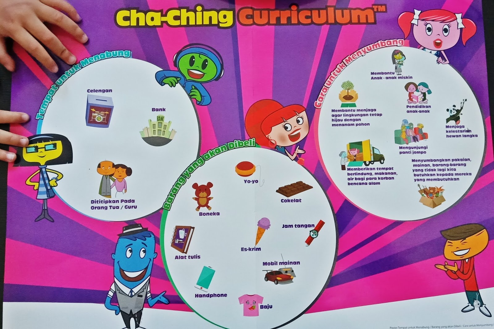 Peluncuran Kurikulum Cha-ching Untuk Sekolah Dasar Di Dki Jakarta