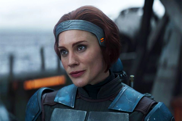 Bo-Katan (Katee Sackhoff) in THE MANDALORIAN - Chapter 11: The Heiress. Bo-Katan (Katee Sackhoff) in THE MANDALORIAN - Chapter 11: The Heiress.