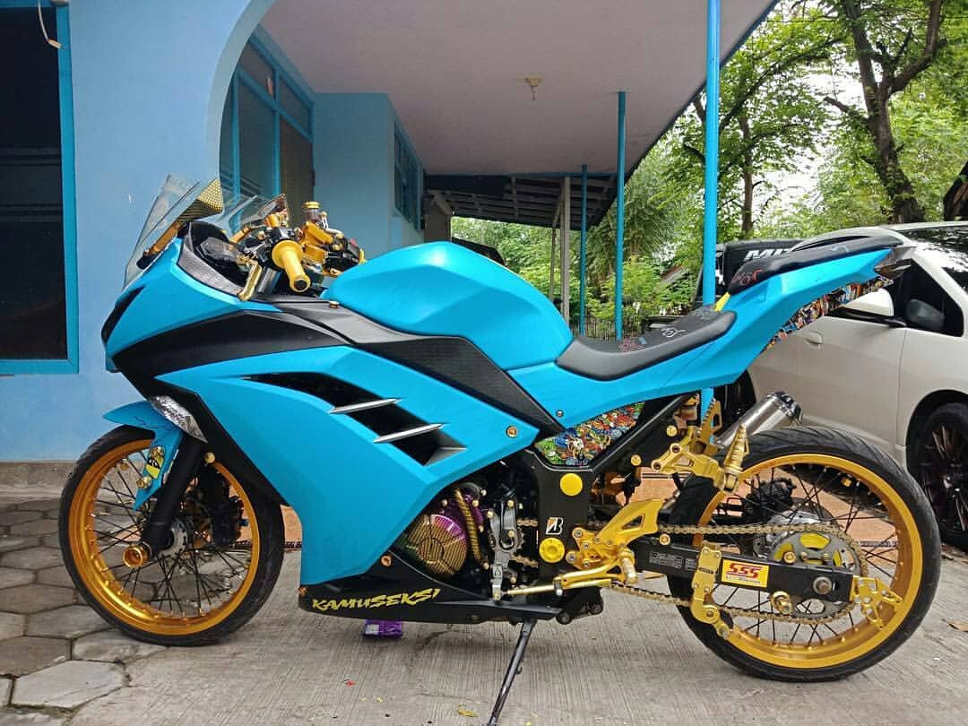 75 Foto Modifikasi Ninja 250 4 TAK Thailook Jari Jari Terkeren