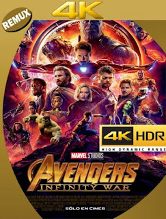 Avengers: Infinity War (2018) 4k 2160P BDREMUX​ Latino [GoogleDrive] SXGO