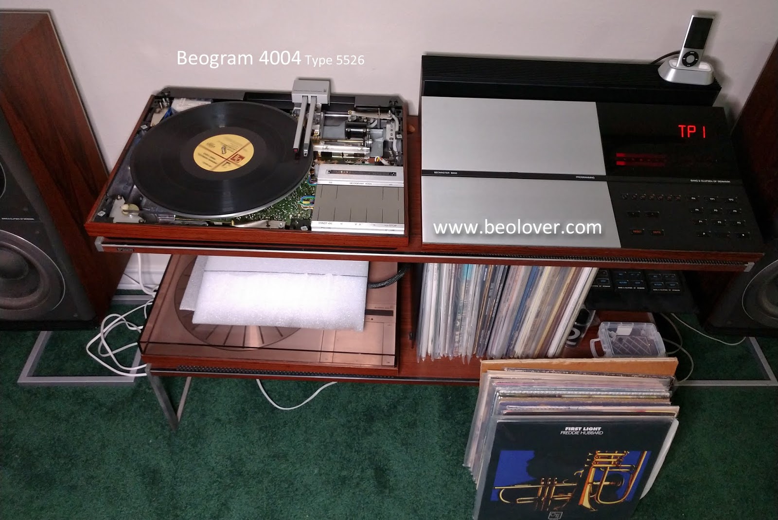 beolover Beogram 4004 Type 5526 RIAA preamp board hiccup and fix on