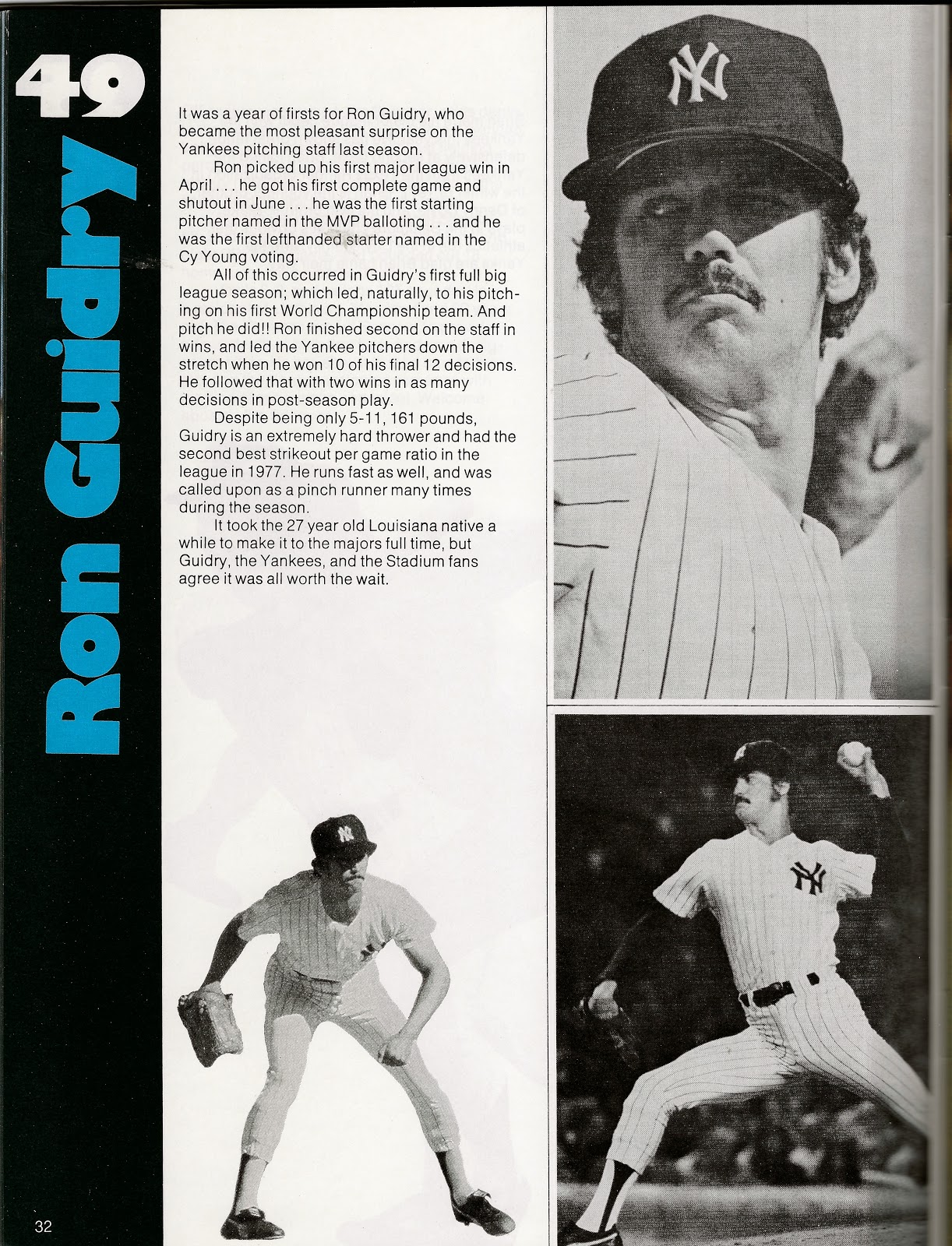 Greatest Yankees Plays Poster: Bucky F'in Dent 1978 