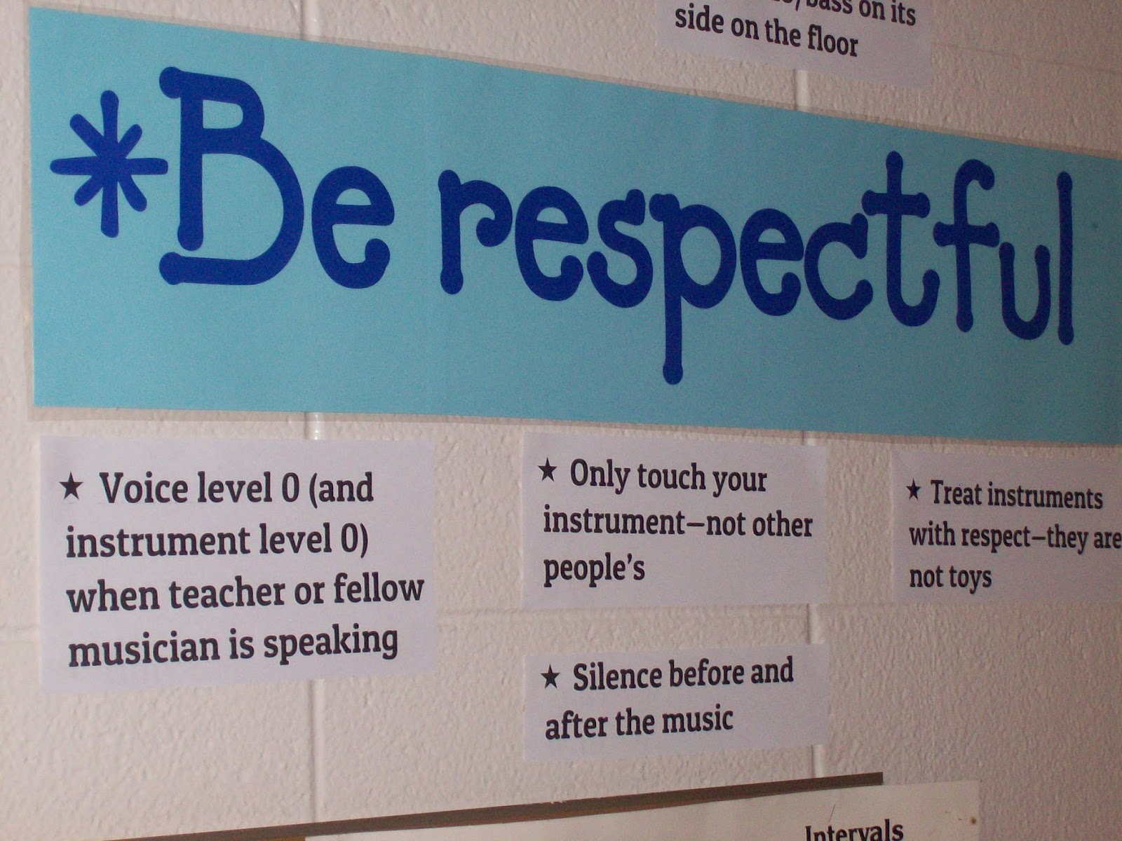 Teaching Elementary Orchestra Classroom Rules
