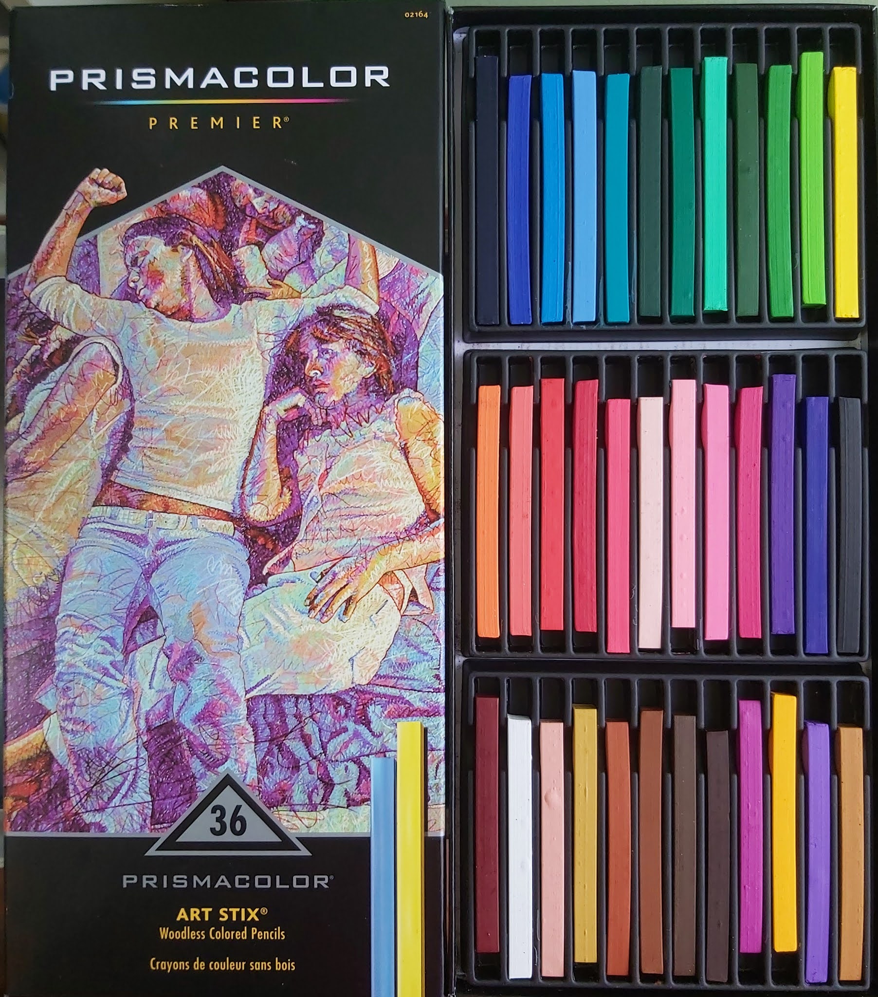 Review: Prismacolor Art Stix - if a crayon and a coloured pencil