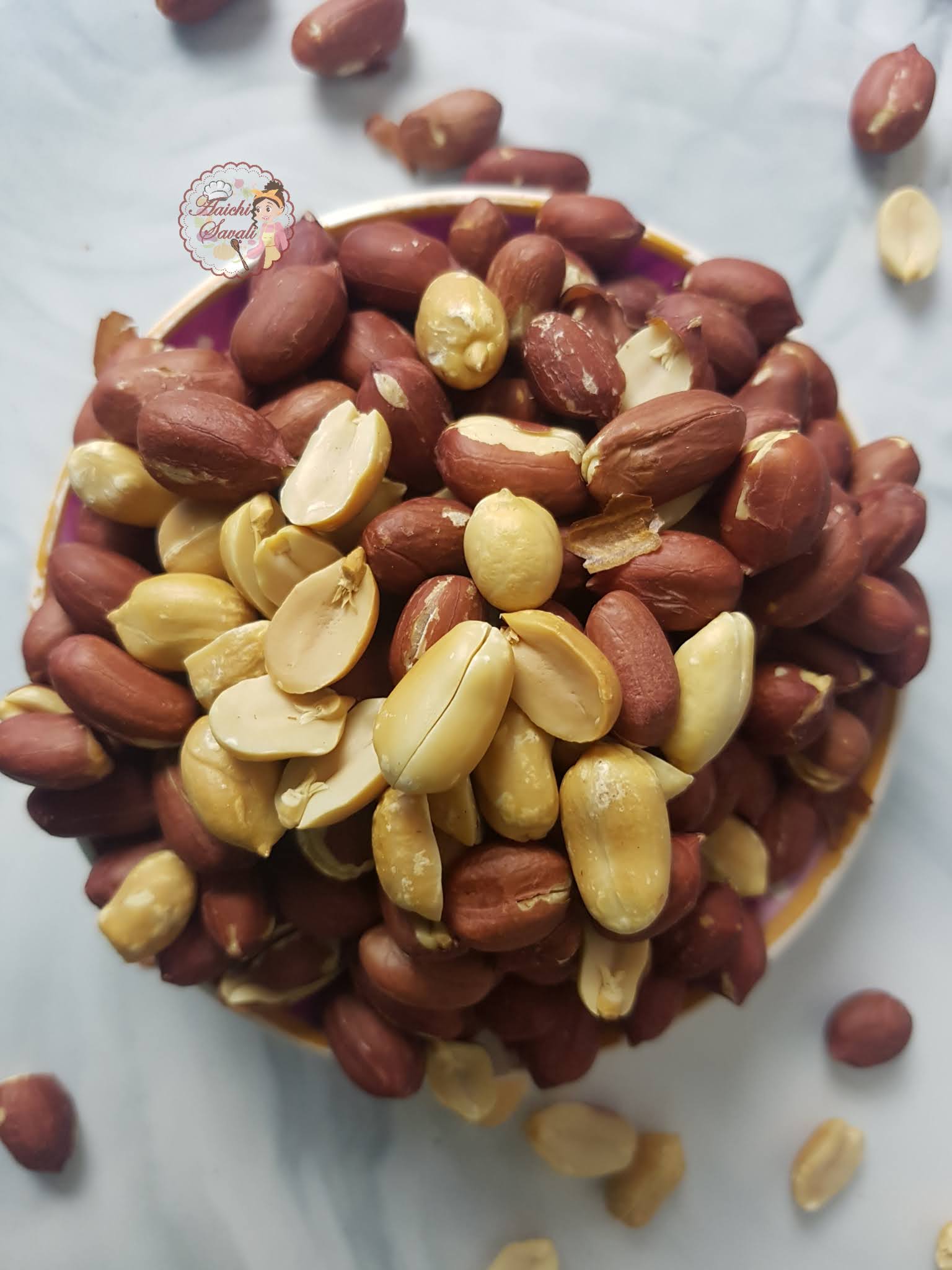 Roasted Peanuts in Air Fryer EVENLY roasted, NUTTY flavored, and