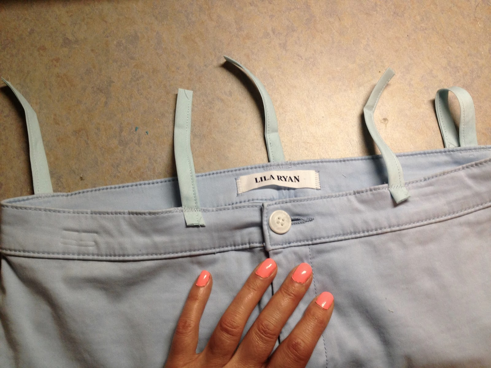 Shannon Sews: Add Belt Loops to Pants Tutorial