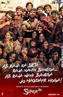 Super 30 First Look Poster 3