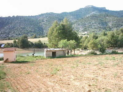 Pantano ,embalse, Pena ,Beceite ,frontera ,Valderrobres, túnel Parrizal, finca