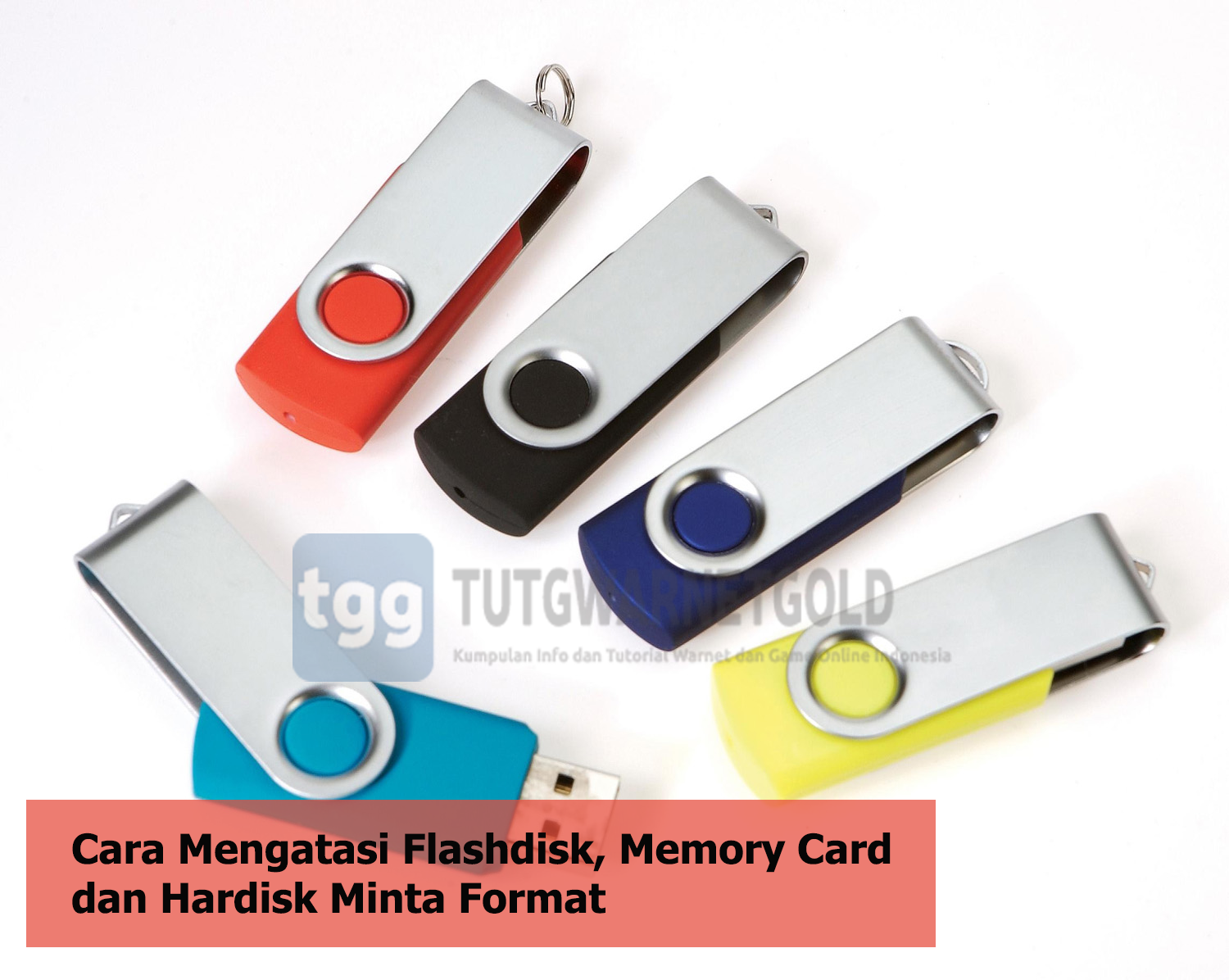 Cara Mudah Mengatasi Flashdisk Memory Card dan Hardisk Minta Format