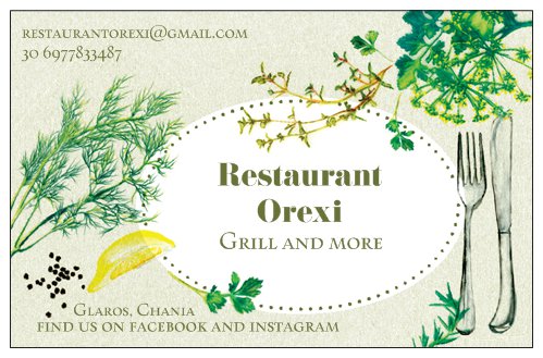 Restaurant Orexi