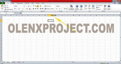Cara Mengatur Lebar Kolom Excel