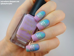 nail pastel glitter ombre nails matte designs silver stripes arts barry paints using gorgeous