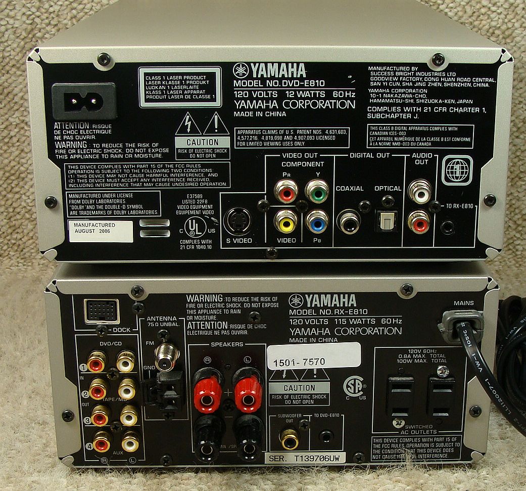 Yamaha RX-E810 - Stereo Receiver | AudioBaza