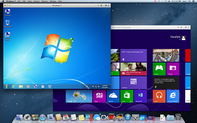 parallels download mac os x