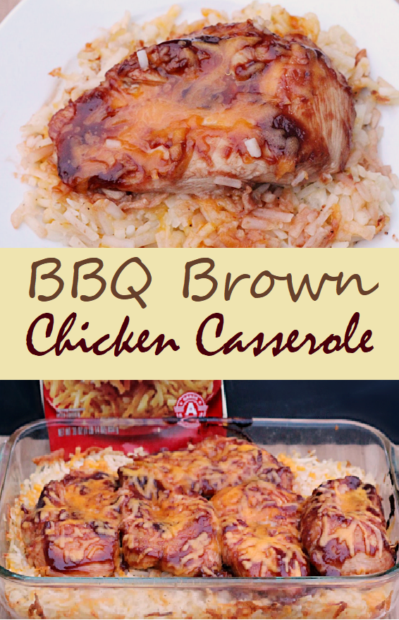 BBQ Brown Chicken Casserole Healthy