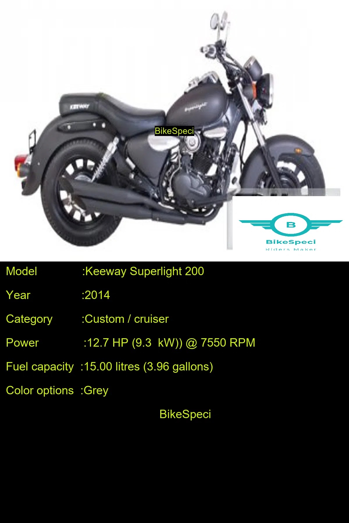 motor keeway superlight 200