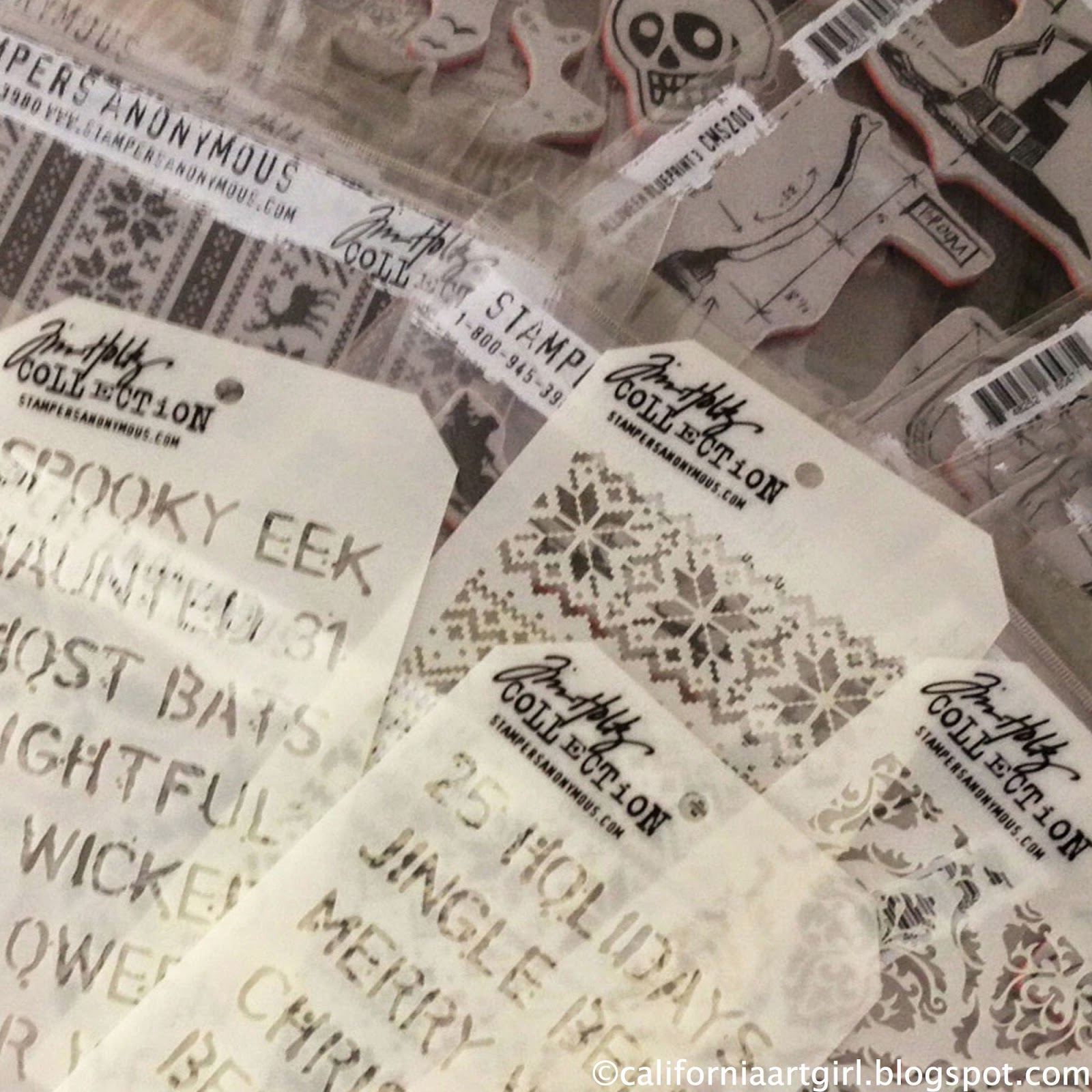 Richele Christensen New Stamps and Stencils oh my!