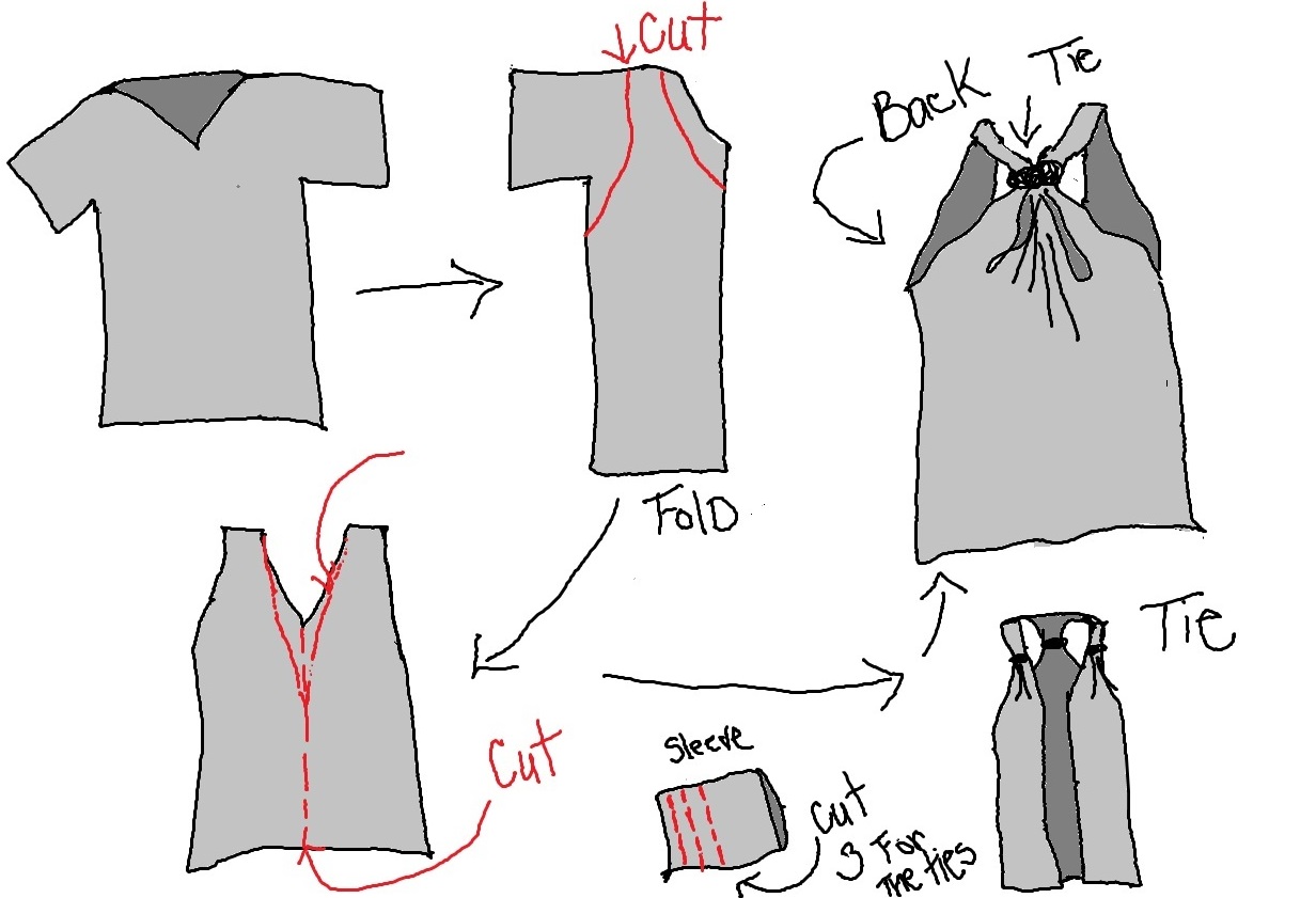 WobiSobi Grey No Sew Vest DIY wobisobi-grey-no-sew-vest-diy