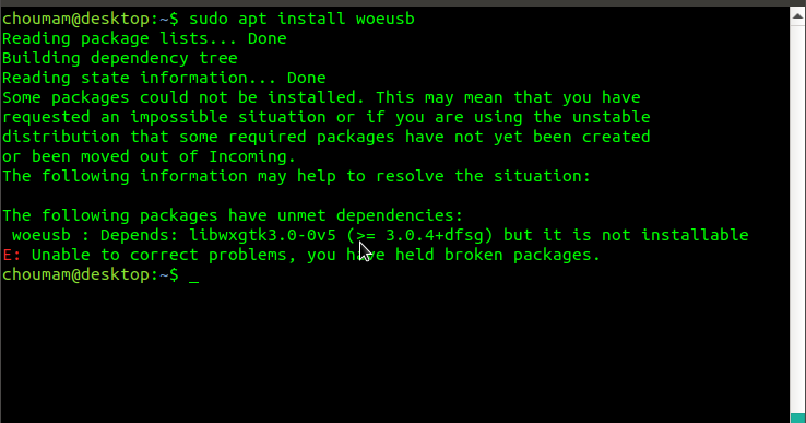 Woeusb ubuntu. Woeusb ubuntu