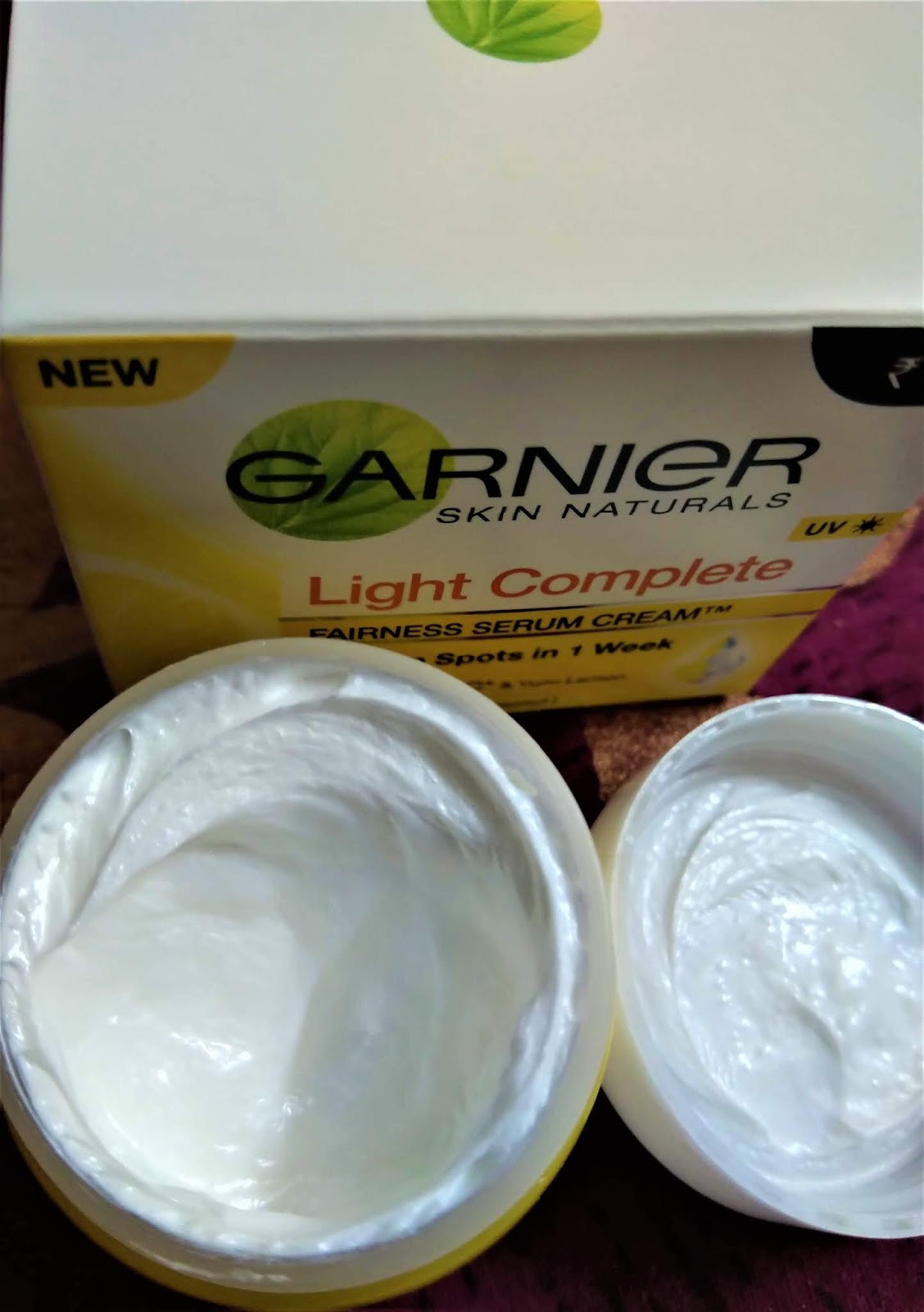 A Beautiful Life Garnier Light Complete Fairness Serum Cream Review Spots Lightening Product With Vitamin C Beauty Review